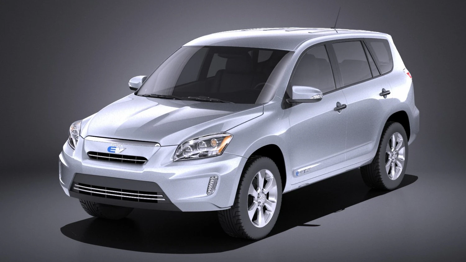 Toyota RAV4 EV 2014 vray 3D Model .c4d .max .obj .3ds .fbx .stl .blend 