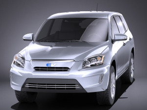 Toyota RAV4 EV 2014 vray Model 3D