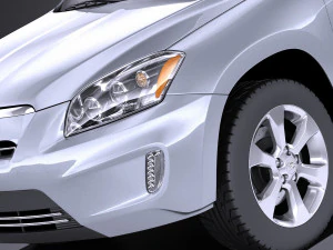 Toyota RAV4 EV 2014 vray 3D Model