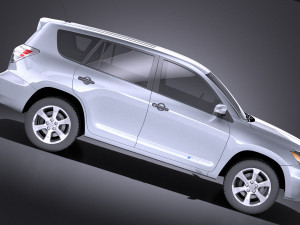 Toyota RAV4 EV 2014 vray Model 3D