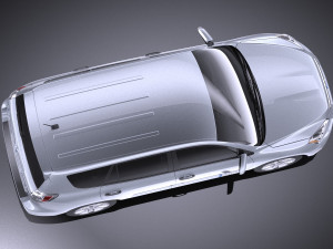 Toyota RAV4 EV 2014 vray Model 3D