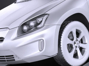 Toyota RAV4 EV 2014 vray 3D Model