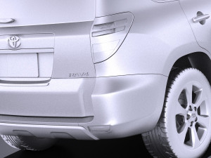 Toyota RAV4 EV 2014 vray Model 3D