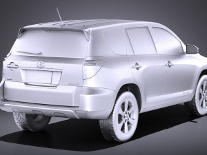Toyota RAV4 EV 2014 vray Model 3D
