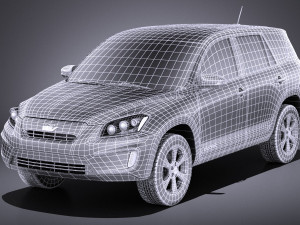 Toyota RAV4 EV 2014 vray Model 3D