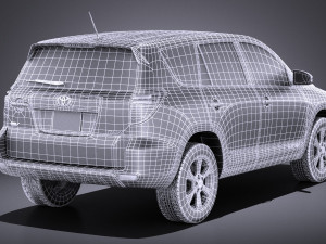 Toyota RAV4 EV 2014 vray Model 3D