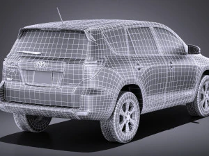 Toyota RAV4 EV 2014 vray 3D Model