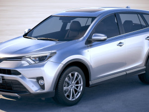 Toyota RAV4 Hybrid EU 2017 Modelo 3D