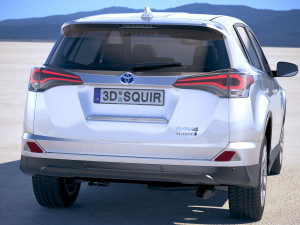 Toyota RAV4 Hybrid EU 2017 Modello 3D