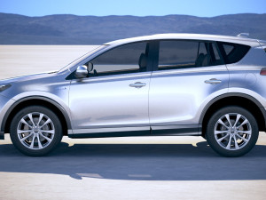 Toyota RAV4 Hybrid EU 2017 Modello 3D