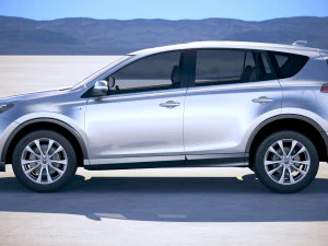 Toyota RAV4 Hybrid EU 2017 3D Model