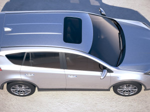 Toyota RAV4 Hybrid EU 2017 Modello 3D