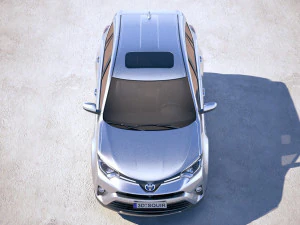 Toyota RAV4 Hybrid EU 2017 3D Model