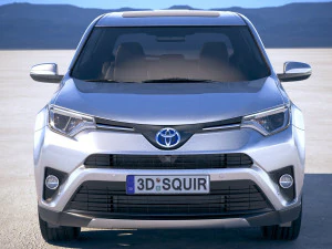 Toyota RAV4 Hybrid EU 2017 3D Model