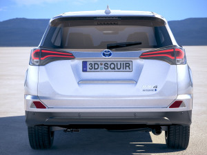 Toyota RAV4 Hybrid EU 2017 Modello 3D