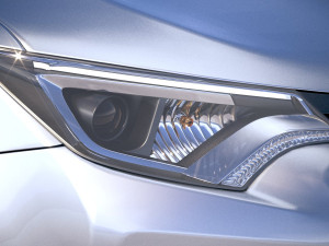 Toyota RAV4 Hybrid EU 2017 Modello 3D