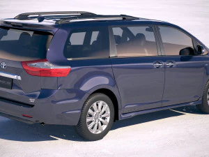Toyota Sienna 2018 3D Model
