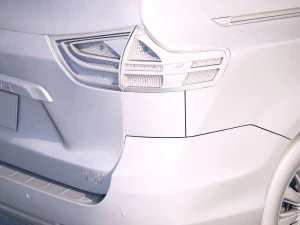 Toyota Sienna 2018 3D Model