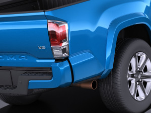 Tacoma Short Cab 2018 vray Modèle 3D
