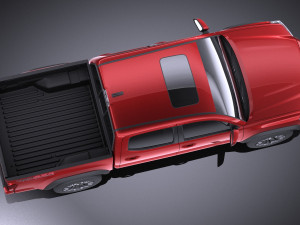 Toyota Tacoma TRD Double Cab 2018 3D Model