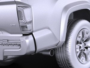 Toyota Tacoma TRD Double Cab 2018 3D Model
