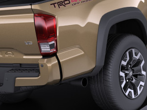 Toyota Tacoma TRD Offroad 2018 vray 3D-Modell