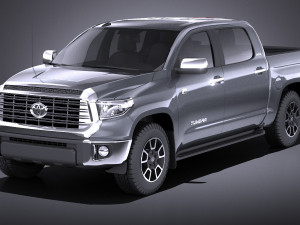 toyota tundra limited 2016 vray 3D Model