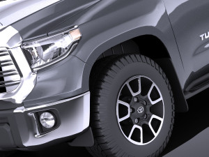 Toyota Tundra Limited 2016 VRAY 3D 模型