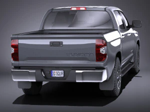 Toyota Tundra Limited 2016 VRAY 3D Model