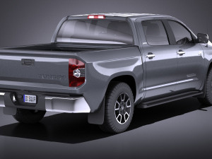 Toyota Tundra Limited 2016 VRAY 3D 模型