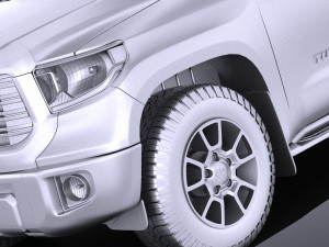 Toyota Tundra Limited 2016 VRAY 3D 模型
