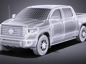 Toyota Tundra Limited 2016 VRAY 3D 模型