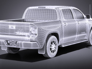 Toyota Tundra Limited 2016 VRAY 3D 模型
