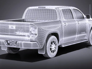 Toyota Tundra Limited 2016 VRAY 3D Model