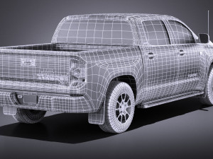 Toyota Tundra Limited 2016 VRAY 3D 模型
