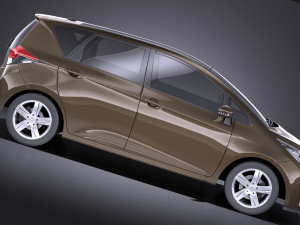 Toyota Verso S 2016 vray 3D मॉडल