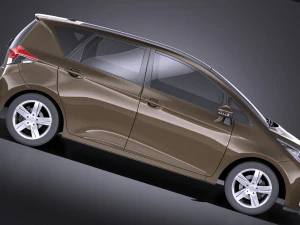 Toyota Verso S 2016 vray 3D Model