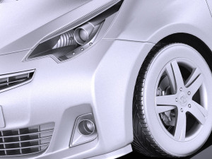 Toyota Verso S 2016 vray 3D मॉडल