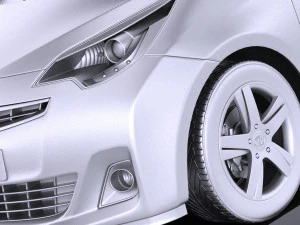 Toyota Verso S 2016 vray 3D Model