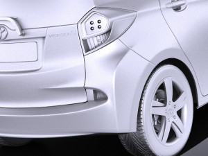 Toyota Verso S 2016 vray 3D मॉडल