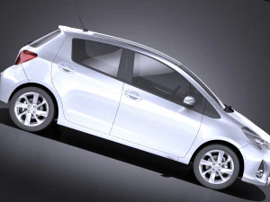 Toyota Yaris 2016 vray 3D Model