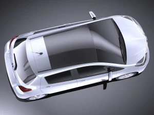 Toyota Yaris 2016 vray 3D Model