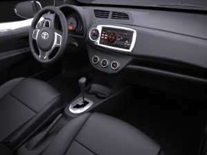Toyota Yaris 2016 vray 3D Модель