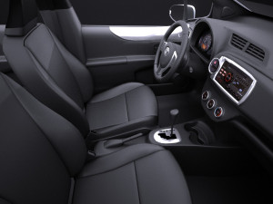 Toyota Yaris 2016 vray 3D Модель