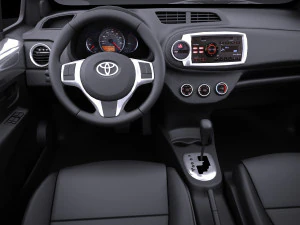 Toyota Yaris SE Hatchback 5-door 2016 vray 3D Model