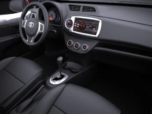 Toyota Yaris SE Hatchback 5-door 2016 vray 3D Model