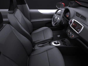 Toyota Yaris SE Hatchback 5-door 2016 vray 3D Model