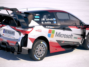 Toyota Yaris WRC 2018 Modèle 3D