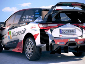 Toyota Yaris WRC 2018 3D Model