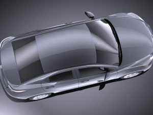 Toyota Yaris Sedan 2017 vray Modelo 3D
